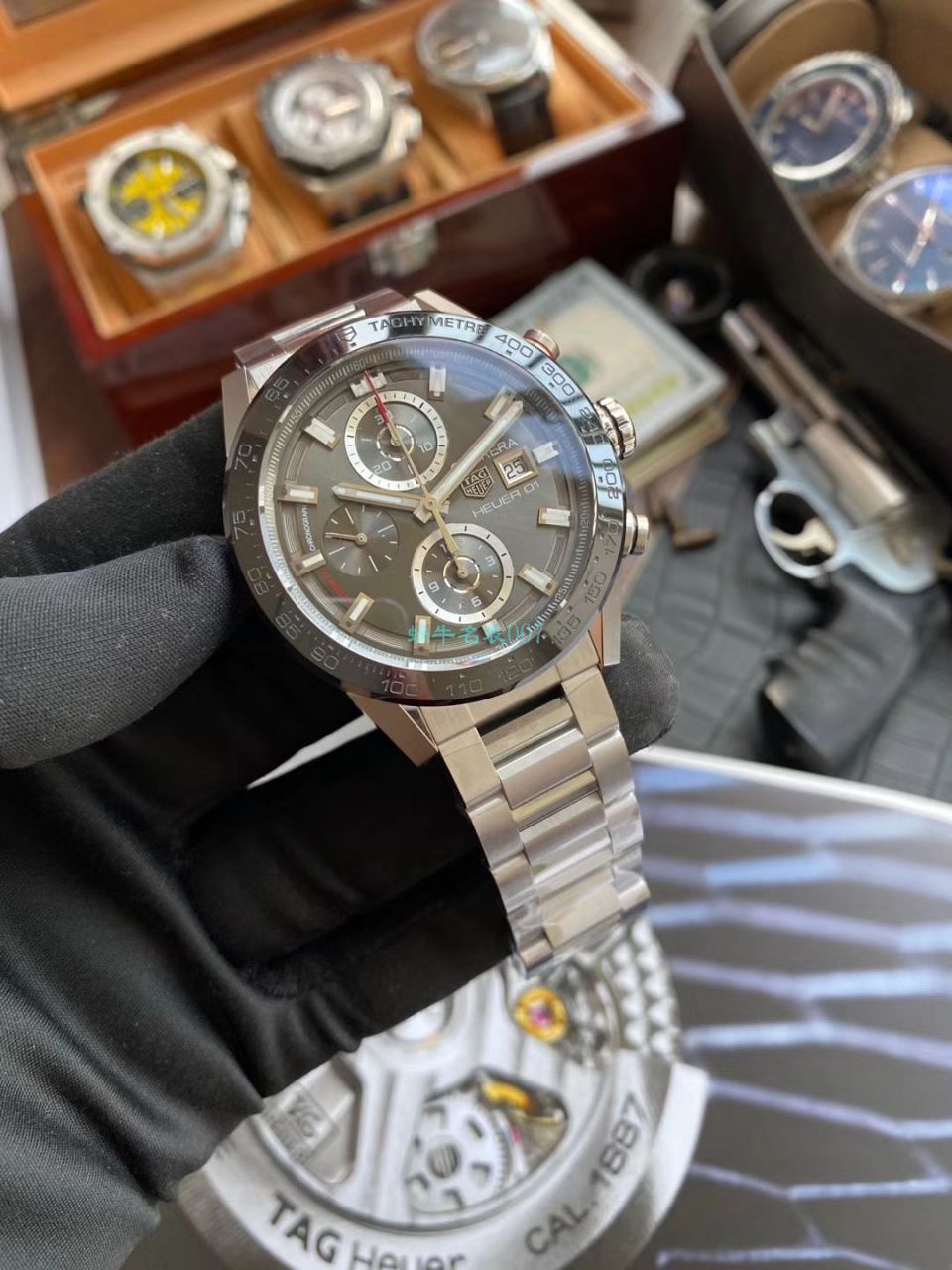 XF Factory 官网 TAG Heuer 高仿手表卡莱拉系列CAR201W.BA0714 wrist watch  / TG099