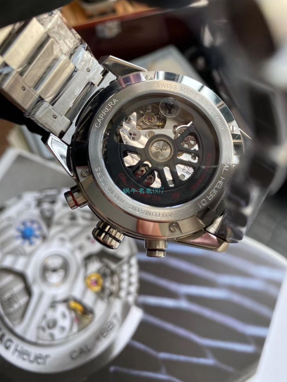 XF Factory 官网 TAG Heuer 高仿手表卡莱拉系列CAR201W.BA0714 wrist watch  / TG099
