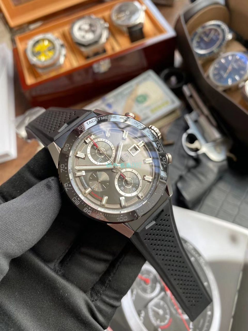 XF Factory 官网 TAG Heuer 高仿手表卡莱拉系列CAR201W.BA0714 wrist watch  / TG099