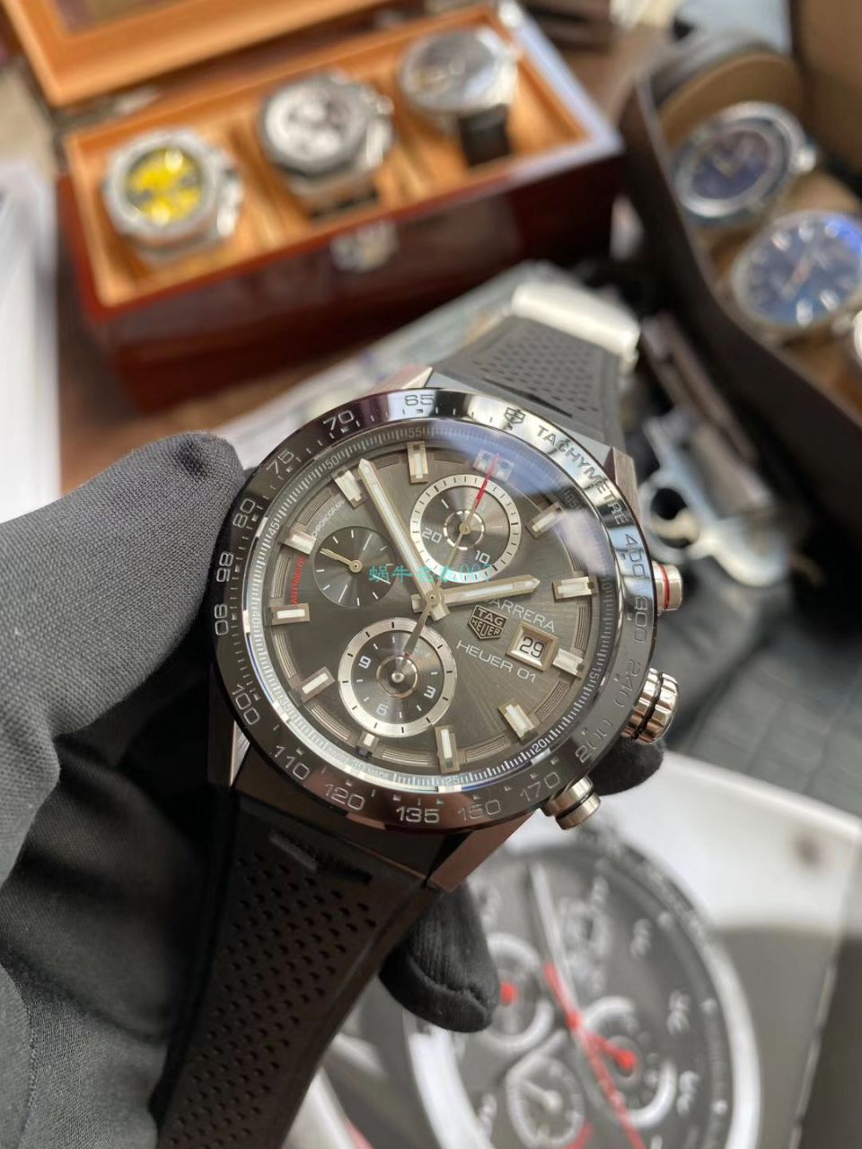 XF Factory 官网 TAG Heuer 高仿手表卡莱拉系列CAR201W.BA0714 wrist watch  / TG099