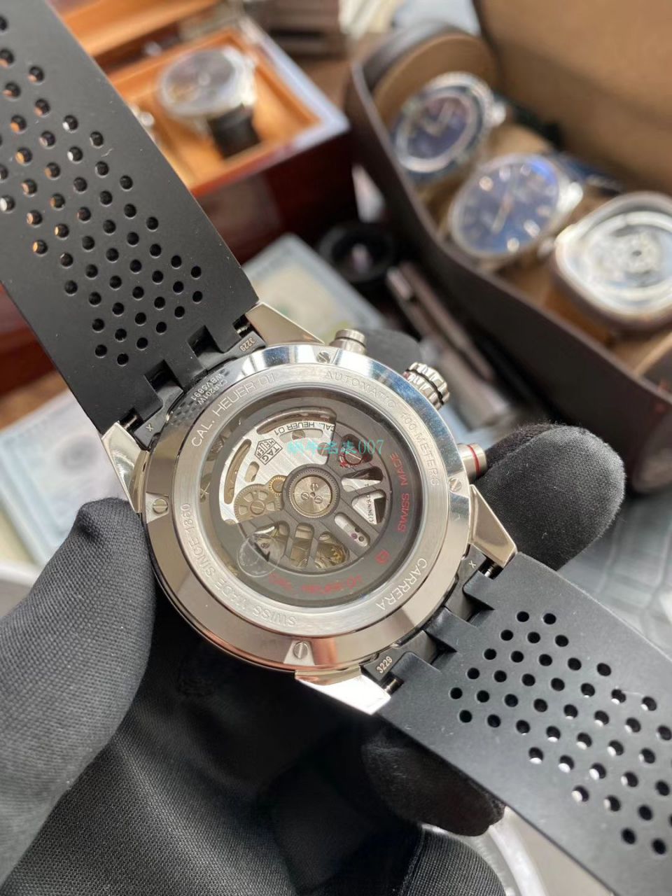 XF Factory 官网 TAG Heuer 高仿手表卡莱拉系列CAR201W.BA0714 wrist watch  / TG099