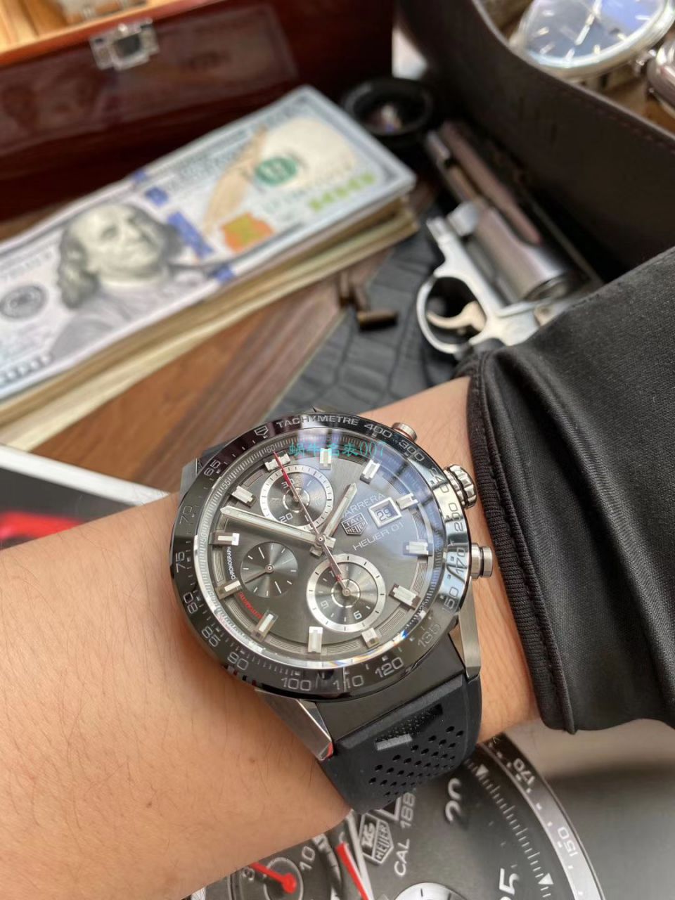XF Factory 官网 TAG Heuer 高仿手表卡莱拉系列CAR201W.BA0714 wrist watch  / TG099