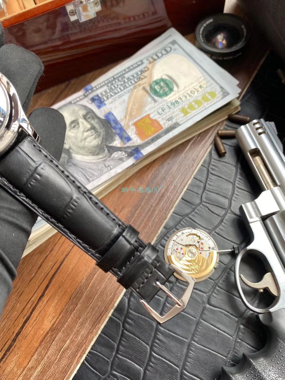 GR Factory V2升级版 PATEK PHILIPPE 复刻高仿手表复杂功能时计系列5205G-013,5205G-010 wrist watch  / BD303