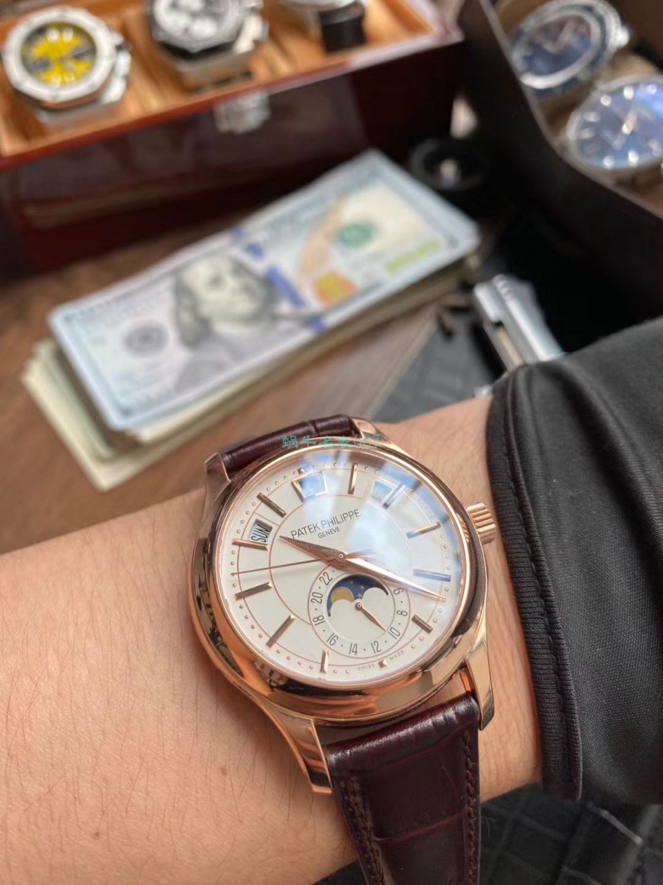 GR Factory V2版本 PATEK PHILIPPE 高仿手表复杂功能时计系列5205R-001,5205R-010 wrist watch  / BD302