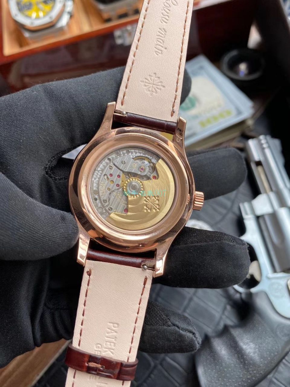 GR Factory V2升级版 PATEK PHILIPPE 复刻高仿手表复杂功能时计系列5205G-013,5205G-010 wrist watch  / BD303