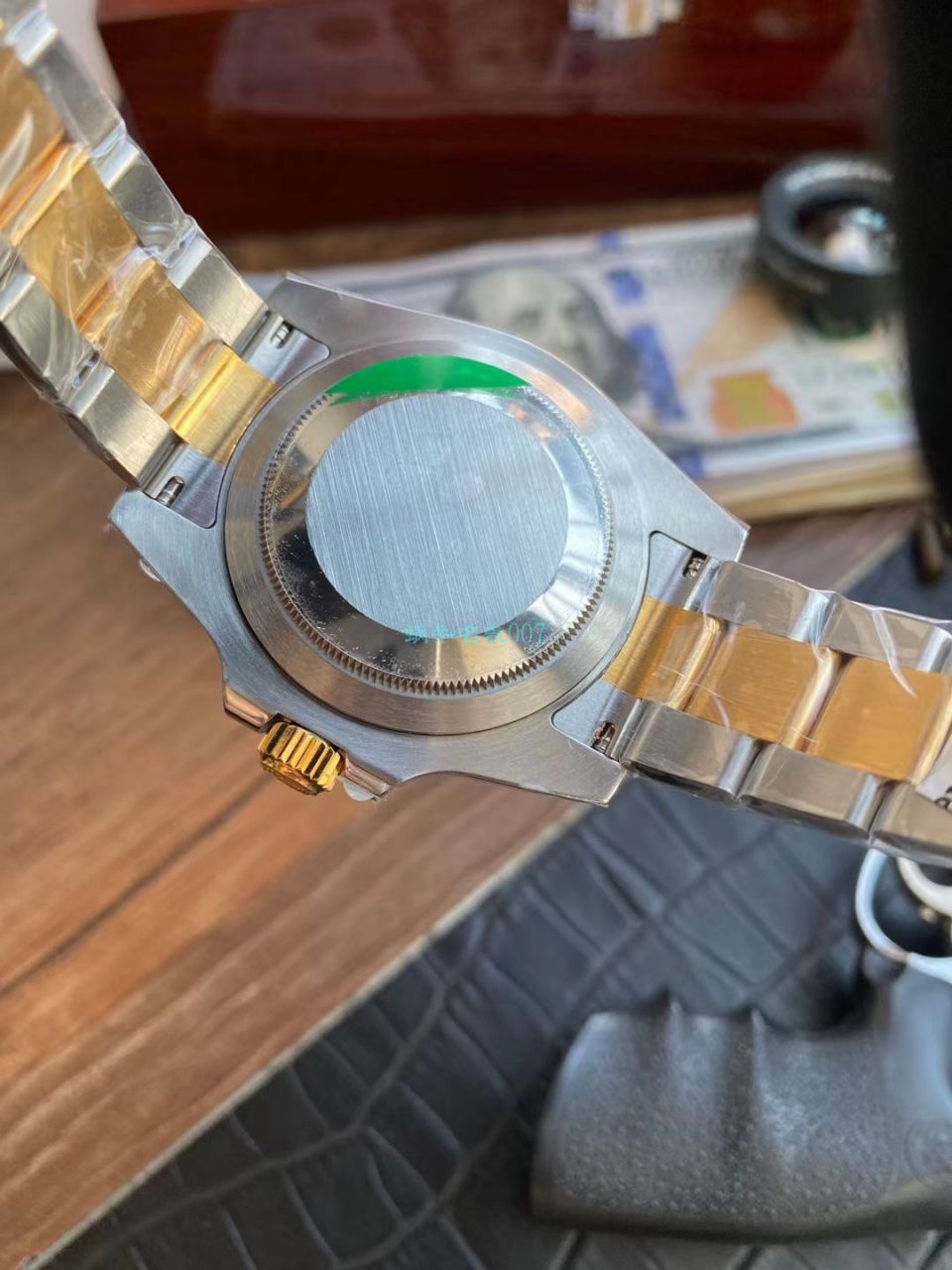 VR Factory  Rolex 复刻高仿包金手表 Submariner 型间金蓝水鬼116613LB-97203 蓝盘 wrist watch  / R613