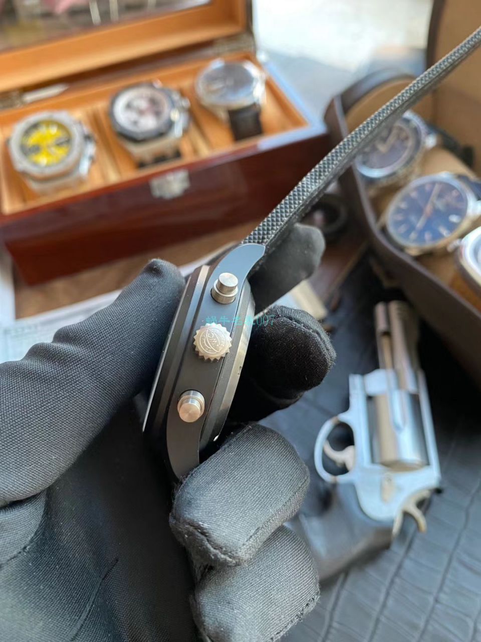评测：YL Factory  IWC 复刻高仿手表飞行员系列IW389005 wrist watch (梅赛德斯AMG马石油车队特别版) / WG538