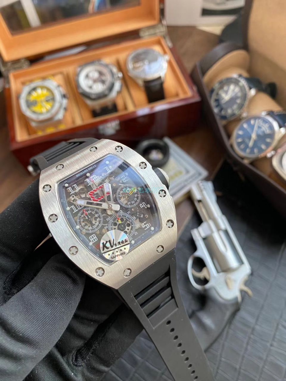  Video analysis KV Factory 超A高仿 Richard Miller 手表RICHARD MILLE RM 011 FELIPE MASSA 系列 wrist watch  / KVRM011FELIPEMASSA02