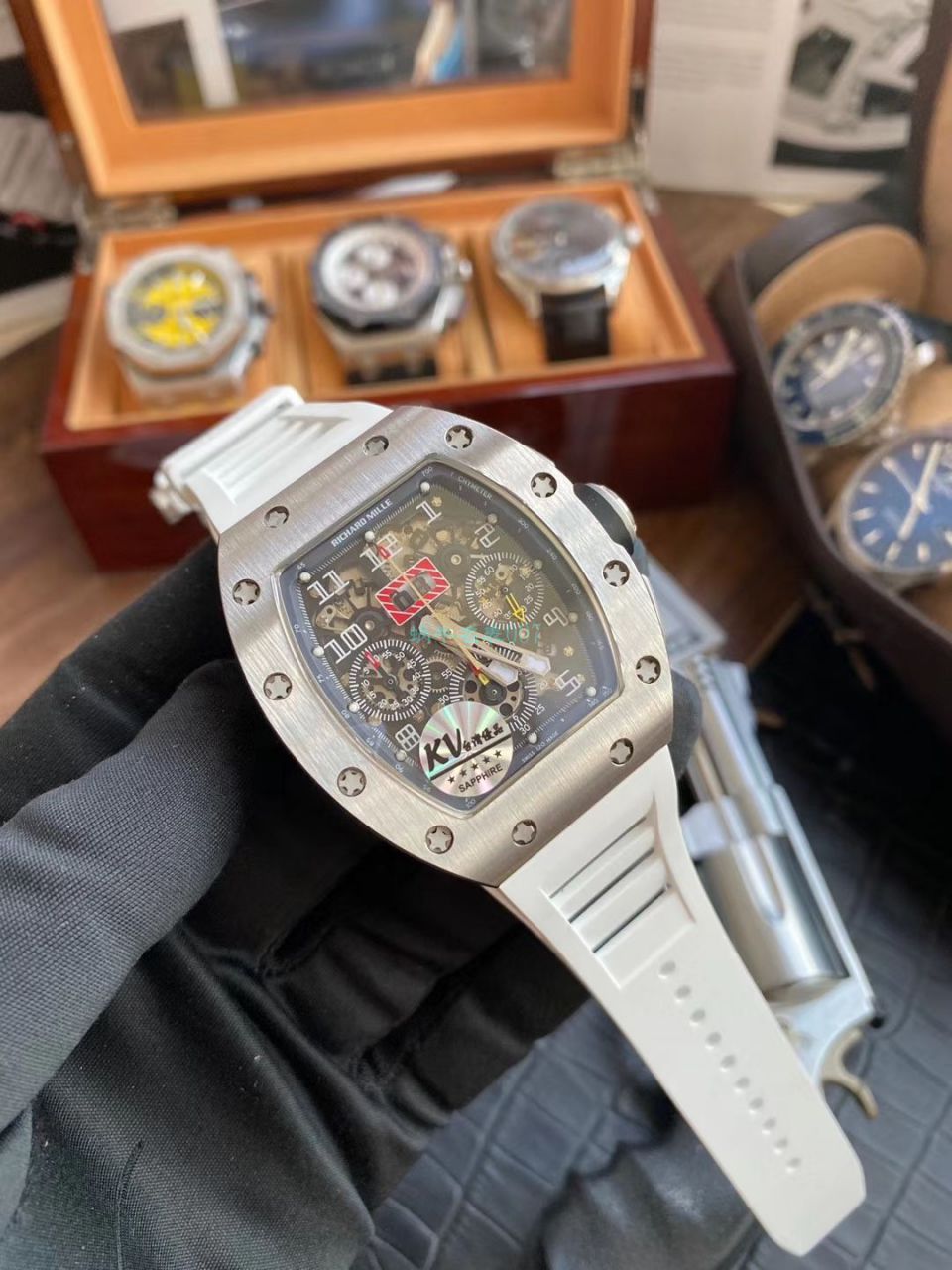  Video analysis KV Factory  top 复刻手表 RICHARD MILLE RICHARD MILLE RM 011 FELIPE MASSA / KVRM011FELIPEMASSA01