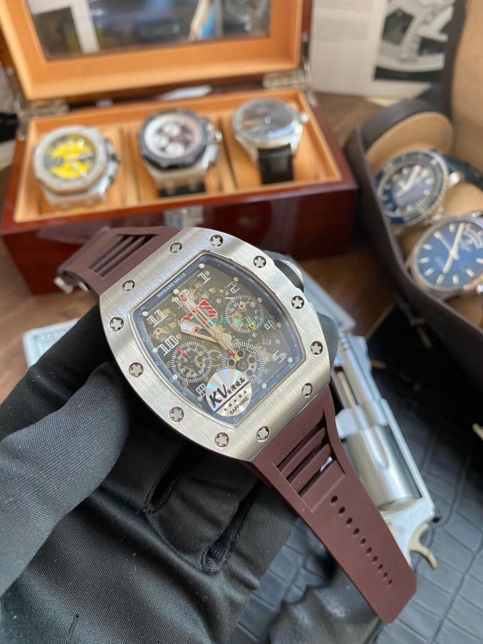  Video analysis KV Factory 超A高仿 Richard Miller 手表RICHARD MILLE RM 011 FELIPE MASSA 系列 wrist watch  / KVRM011FELIPEMASSA02