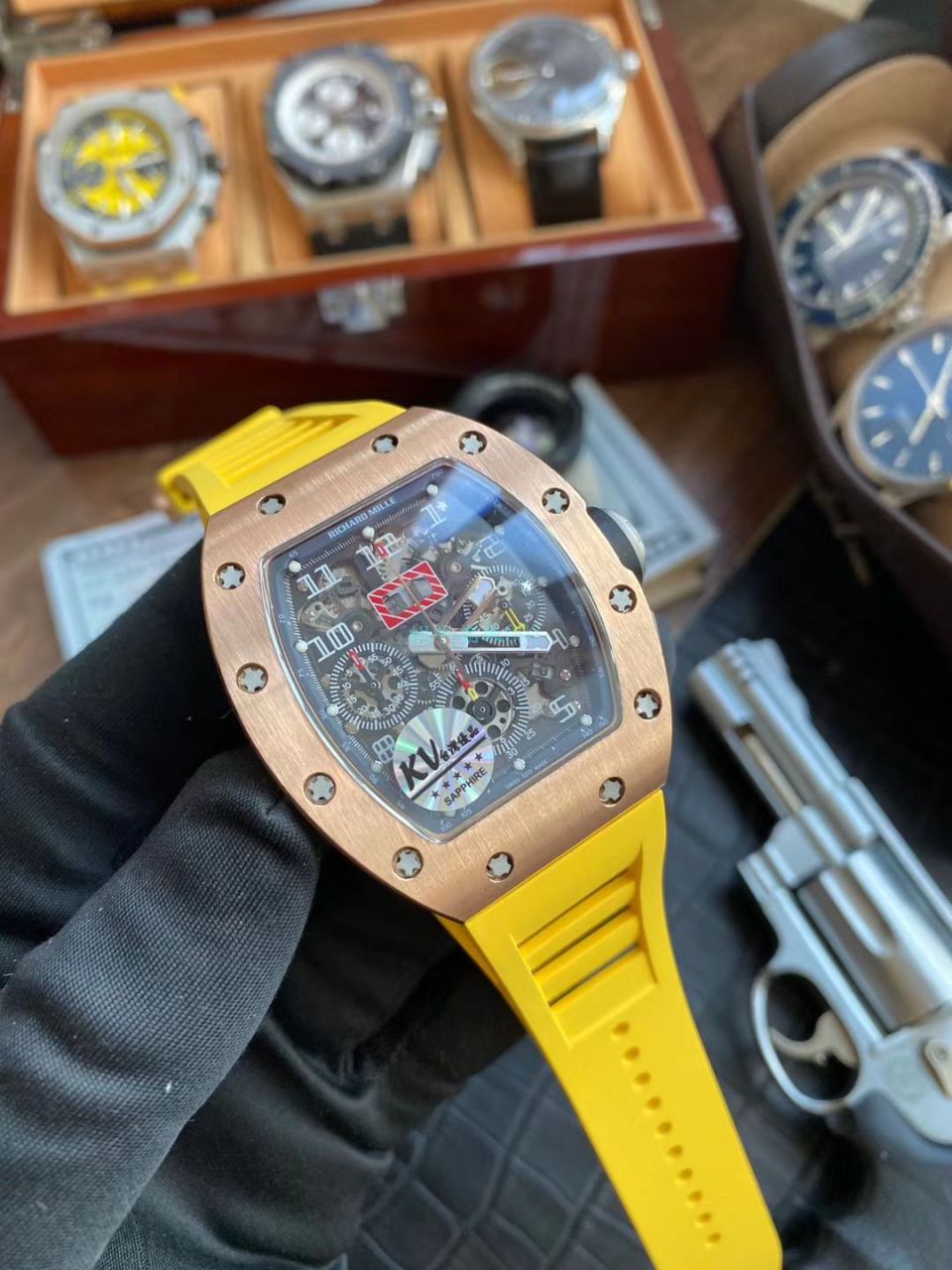  Video analysis KV Factory 超A高仿 Richard Miller 手表RICHARD MILLE RM 011 FELIPE MASSA 系列 wrist watch  / KVRM011FELIPEMASSA02