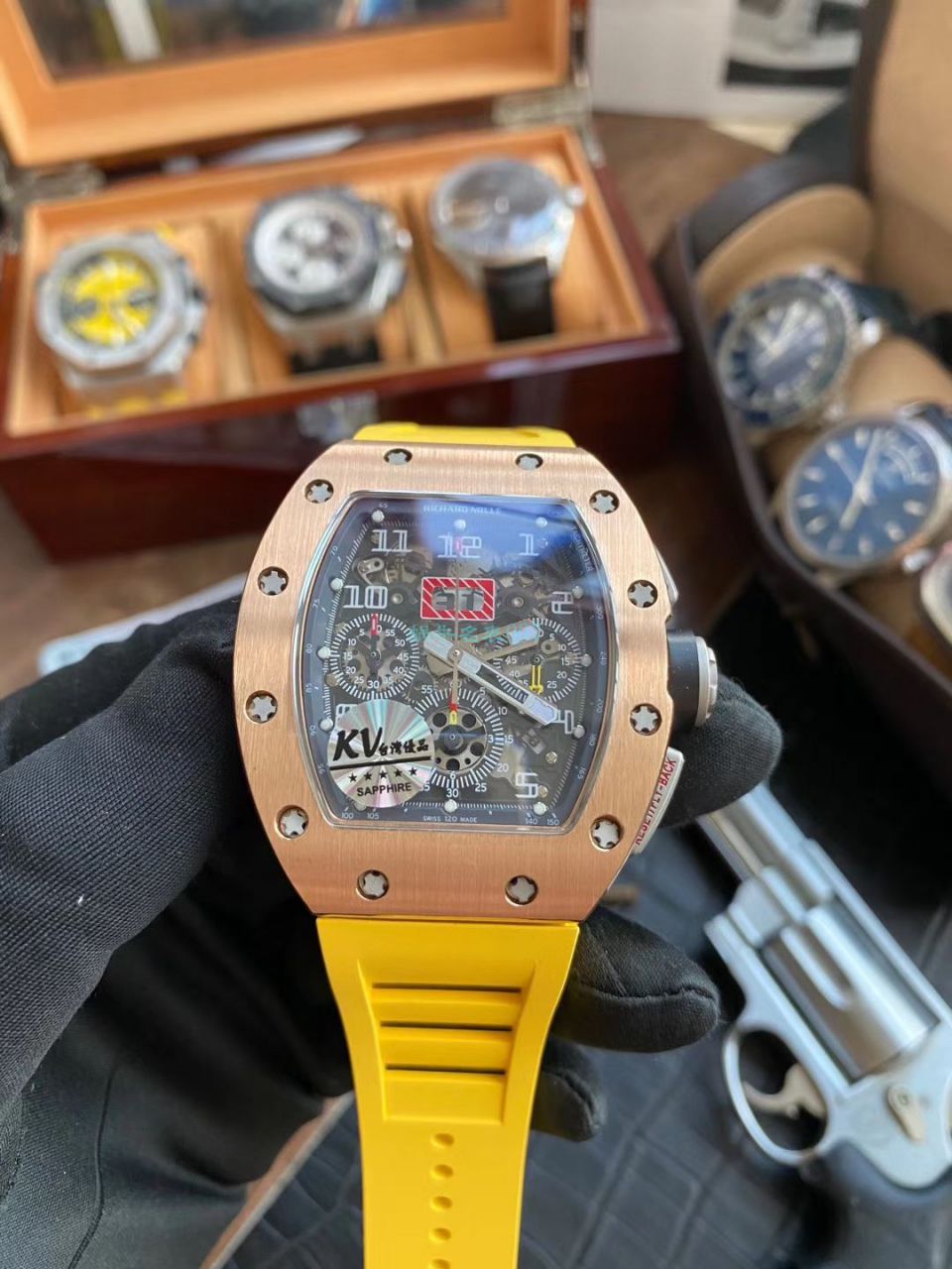  Video analysis KV Factory 超A高仿 Richard Miller 手表RICHARD MILLE RM 011 FELIPE MASSA 系列 wrist watch  / KVRM011FELIPEMASSA02