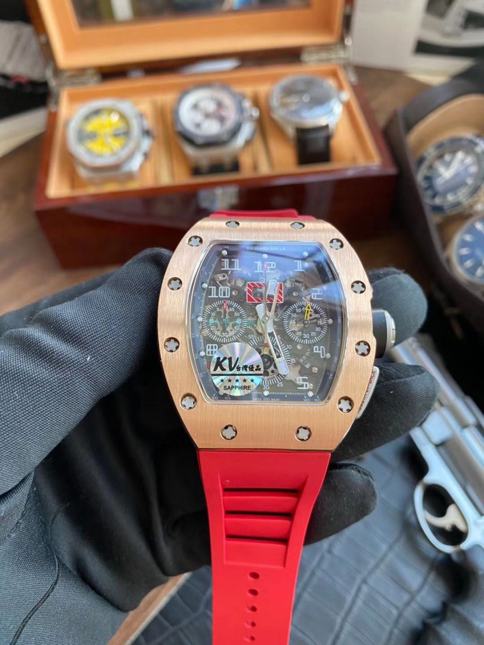  Video analysis KV Factory 超A高仿 Richard Miller 手表RICHARD MILLE RM 011 FELIPE MASSA 系列 wrist watch  / KVRM011FELIPEMASSA02