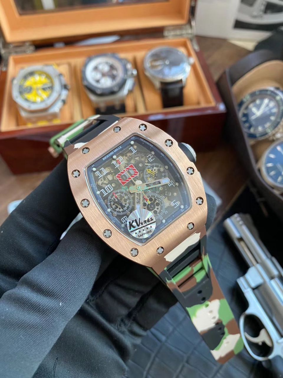  Video analysis KV Factory 超A高仿 Richard Miller 手表RICHARD MILLE RM 011 FELIPE MASSA 系列 wrist watch  / KVRM011FELIPEMASSA02