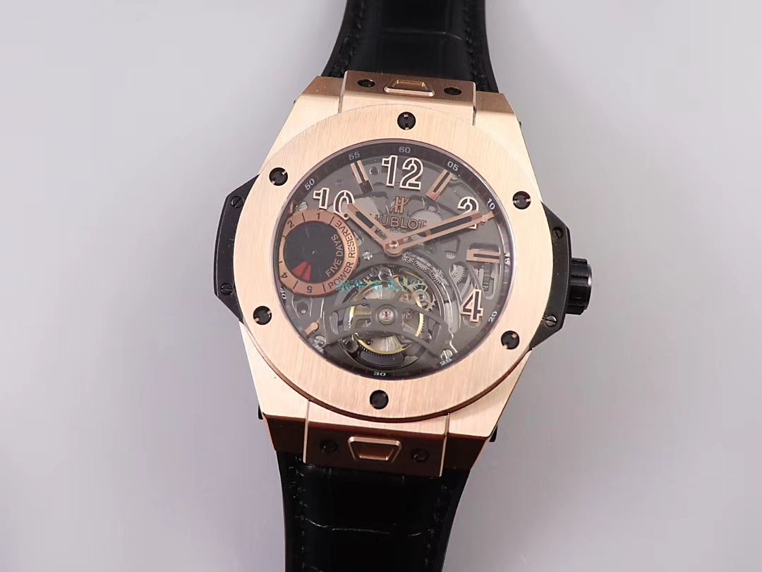 MJ Factory 高仿 hublot BIG BANG Tourbillon 手表405.MX.0138.RX，405.OX.0138.LR，405.CI.0110.RX wrist watch  / YB097