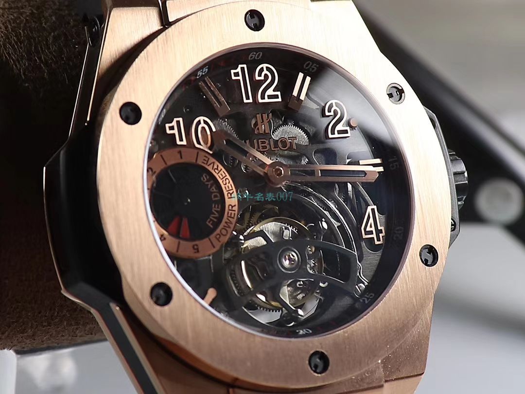 MJ Factory 高仿 hublot BIG BANG Tourbillon 手表405.MX.0138.RX，405.OX.0138.LR，405.CI.0110.RX wrist watch  / YB097