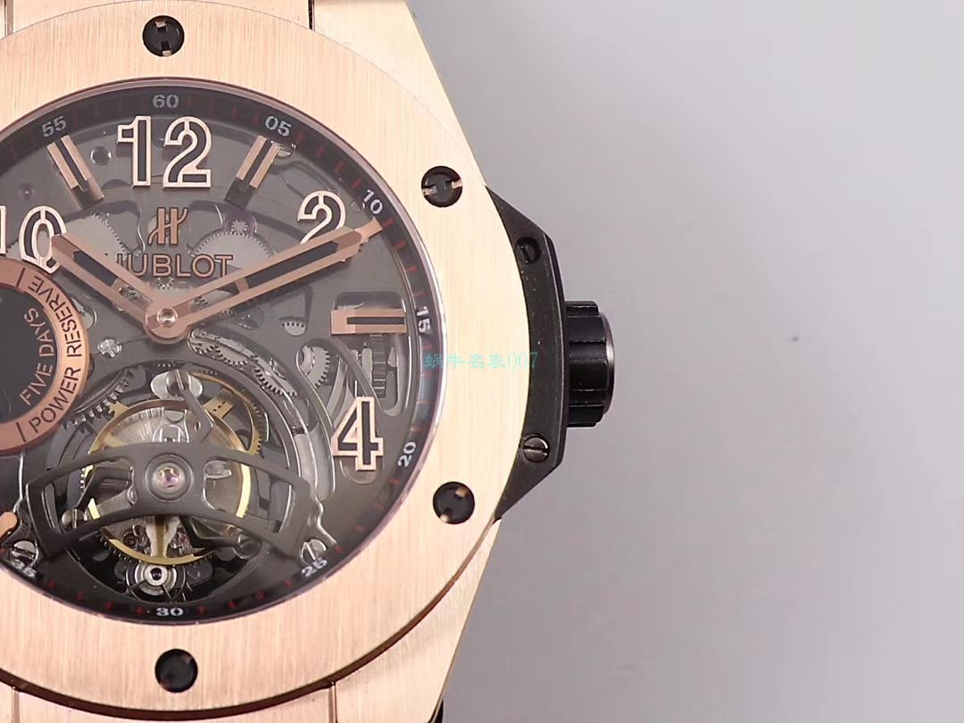 MJ Factory 高仿 hublot BIG BANG Tourbillon 手表405.MX.0138.RX，405.OX.0138.LR，405.CI.0110.RX wrist watch  / YB097
