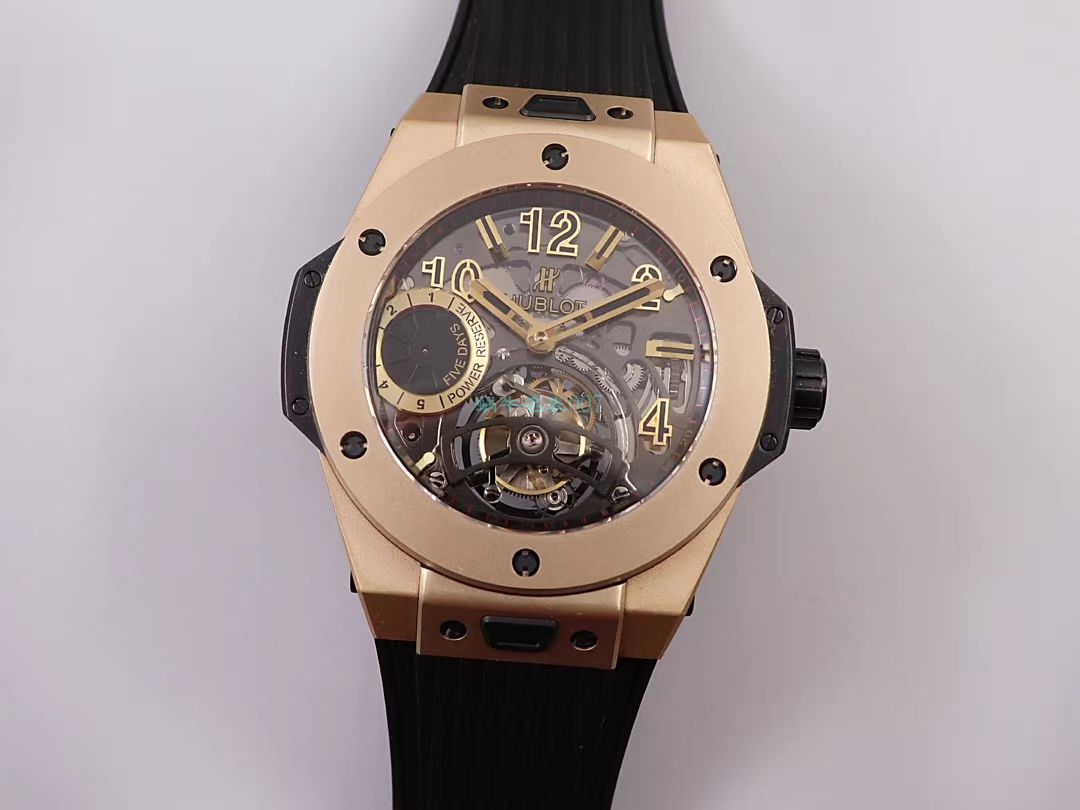 MJ Factory 高仿 hublot BIG BANG Tourbillon 手表405.MX.0138.RX，405.OX.0138.LR，405.CI.0110.RX wrist watch  / YB097