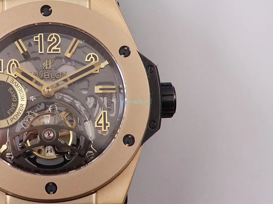 MJ Factory 高仿 hublot BIG BANG Tourbillon 手表405.MX.0138.RX，405.OX.0138.LR，405.CI.0110.RX wrist watch  / YB097