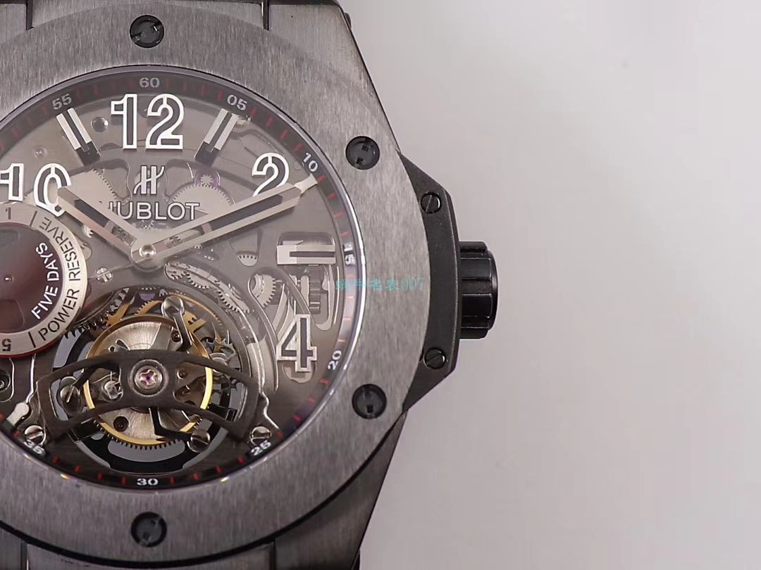MJ Factory 高仿 hublot BIG BANG Tourbillon 手表405.MX.0138.RX，405.OX.0138.LR，405.CI.0110.RX wrist watch  / YB097