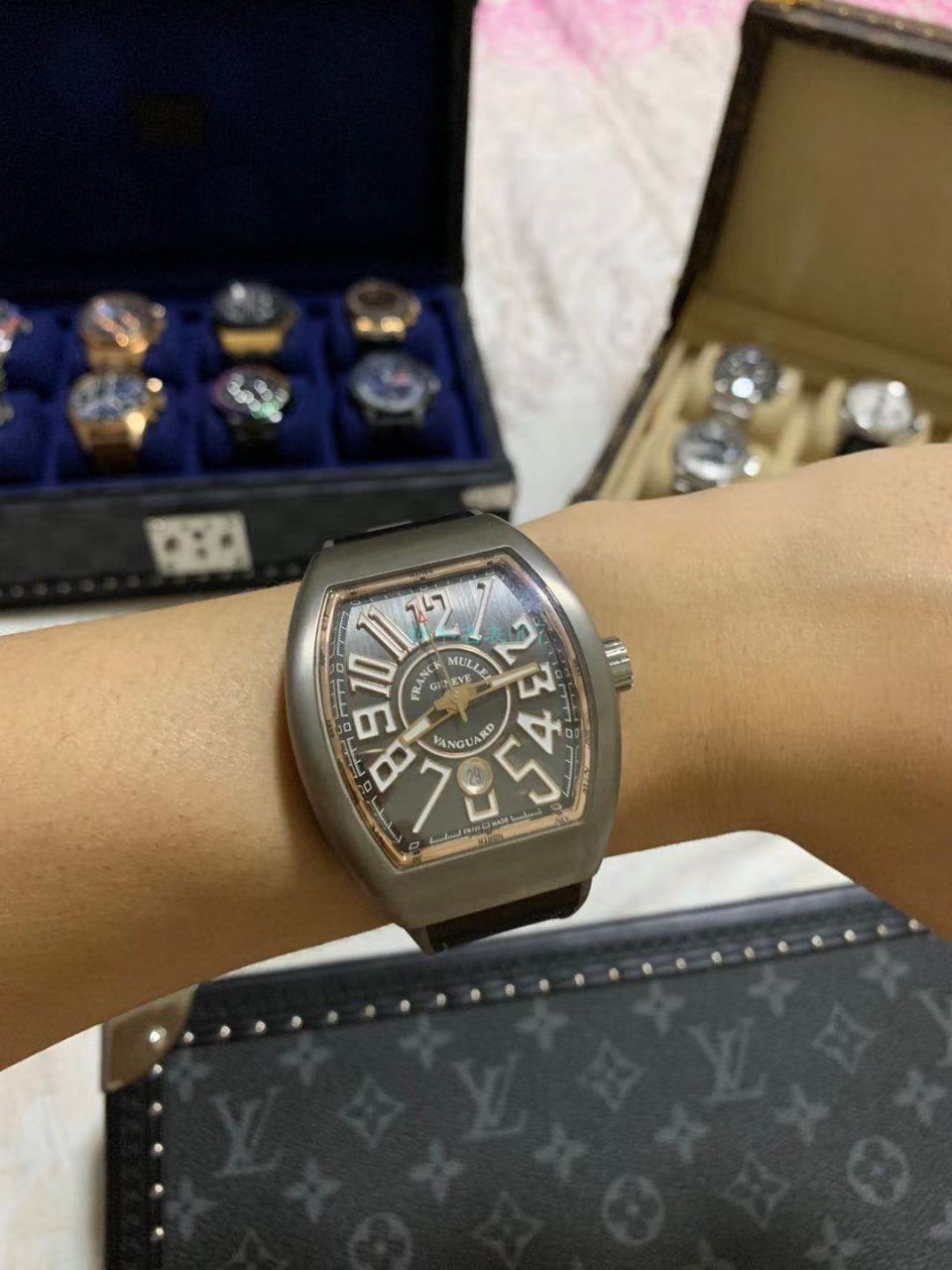 GF Factory 新品复刻发的FRANCK MULLERFranck MullerVanguard 系列 V45 SC DT 男士 wrist watch  / FL076