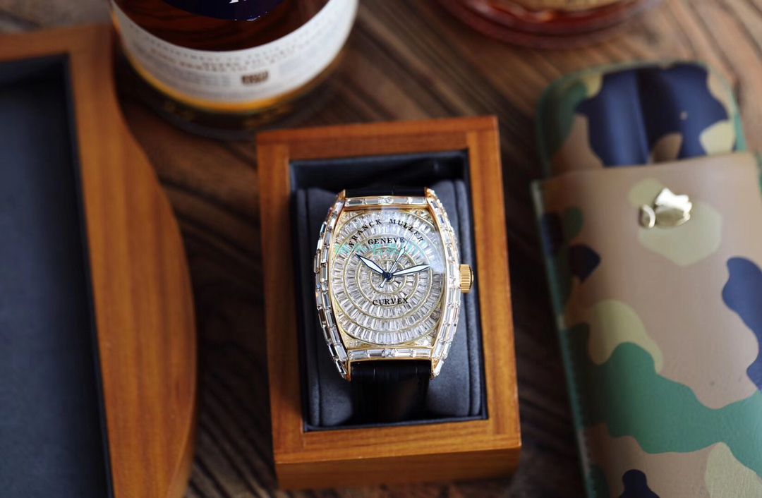 【DM一比一超A高仿手表】原版复刻 FM Franck Muller GRAND COMPLICATIONS系列8889 奢华版全方钻新款上市 / Franck MullerFL06