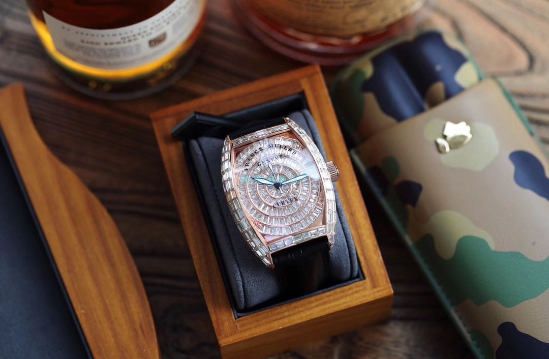 【DM一比一超A高仿手表】原版复刻 FM Franck Muller GRAND COMPLICATIONS系列8889 奢华版全方钻新款上市 / Franck MullerFL06