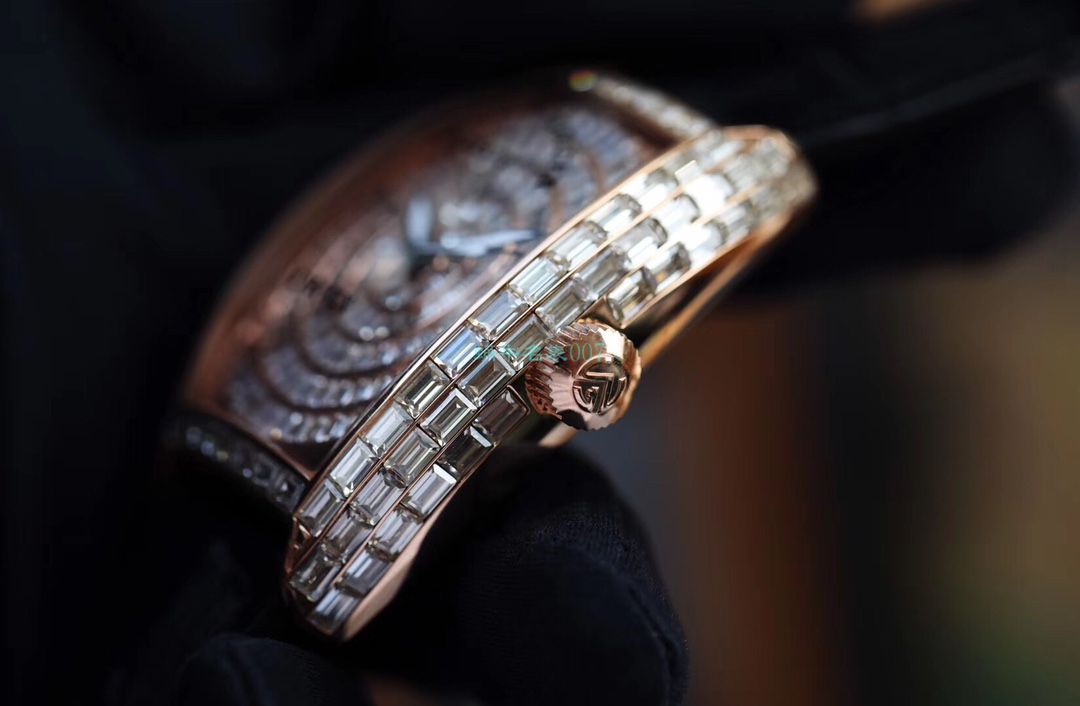 【DM一比一超A高仿手表】原版复刻 FM Franck Muller GRAND COMPLICATIONS系列8889 奢华版全方钻新款上市 / Franck MullerFL06