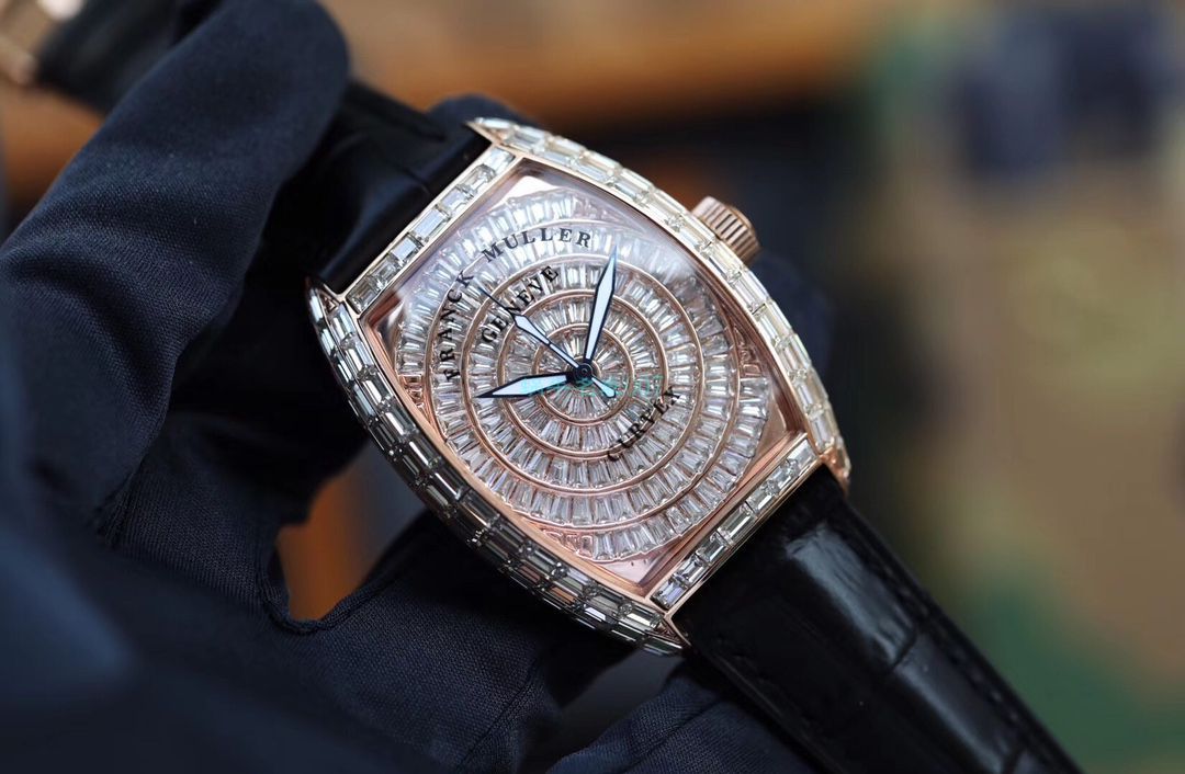 【DM一比一超A高仿手表】原版复刻 FM Franck Muller GRAND COMPLICATIONS系列8889 奢华版全方钻新款上市 / Franck MullerFL06