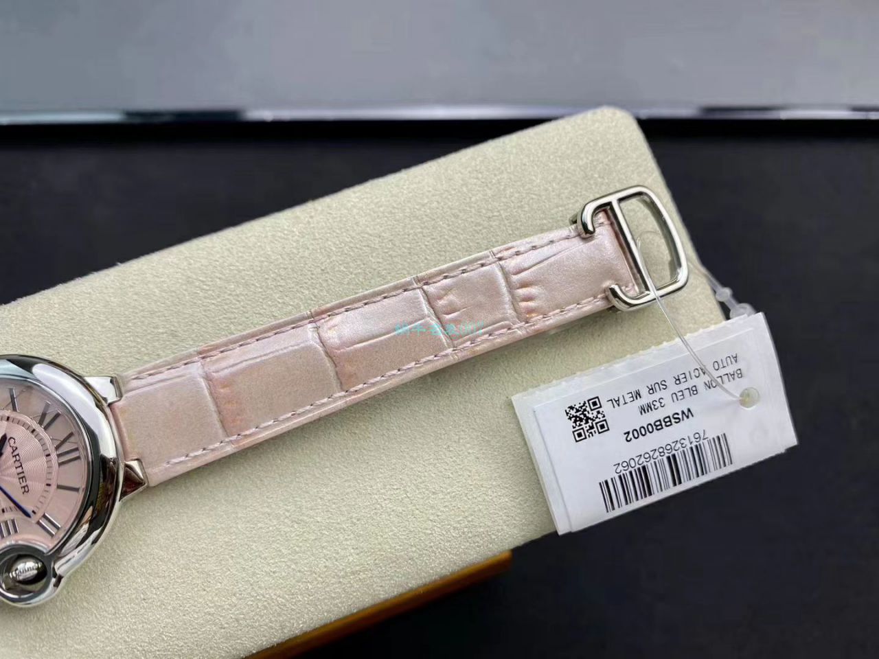 V6 Factory 7K版本高仿 Cartier  蓝气球33MM女表WSBB0002 wrist watch  / K293