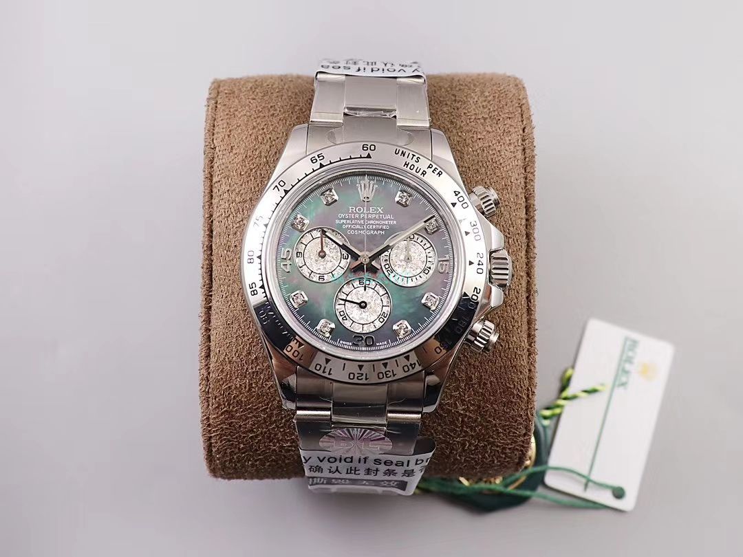 BL Factory 珍珠母贝面 Rolex 精仿手表 Ditongna 系列m116503-0009,m116509-0064 wrist watch  / R617
