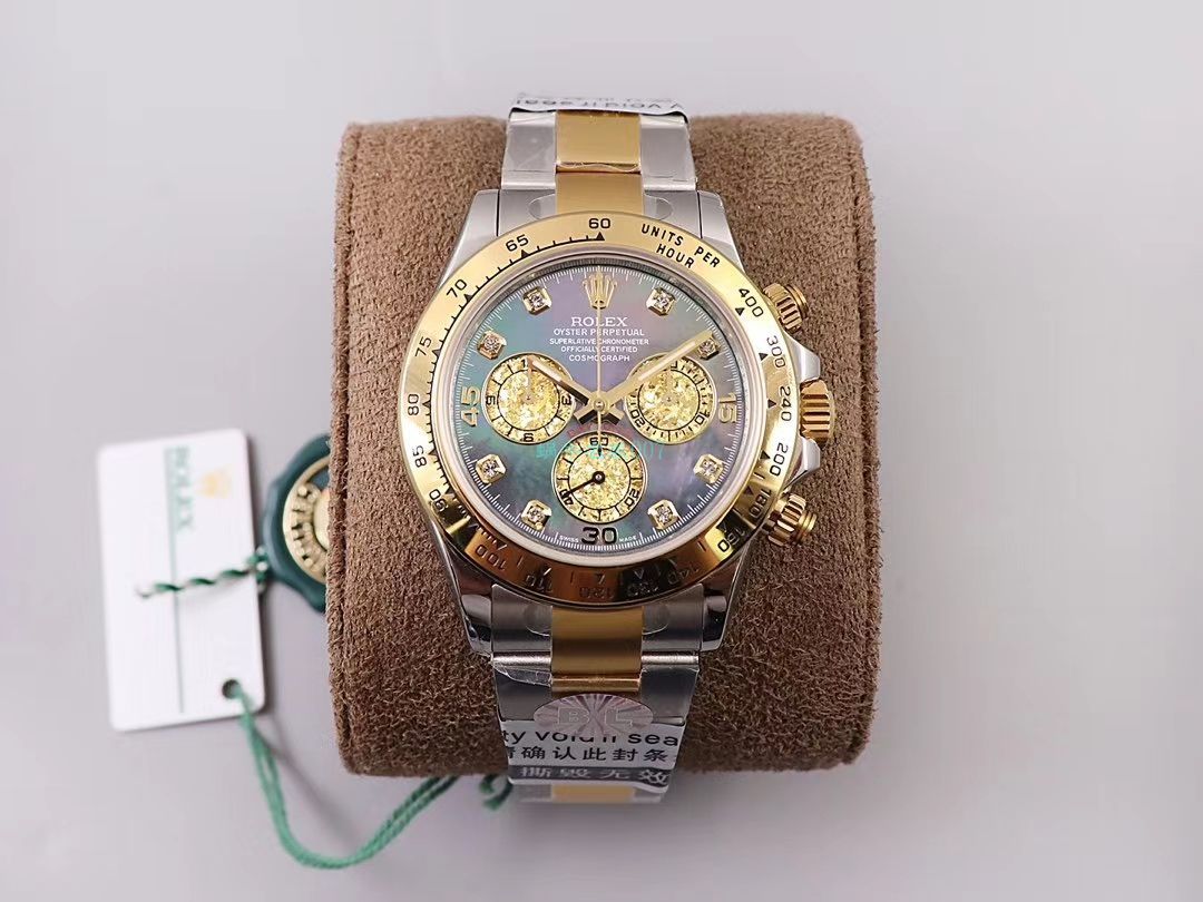 BL Factory 珍珠母贝面 Rolex 精仿手表 Ditongna 系列m116503-0009,m116509-0064 wrist watch  / R617