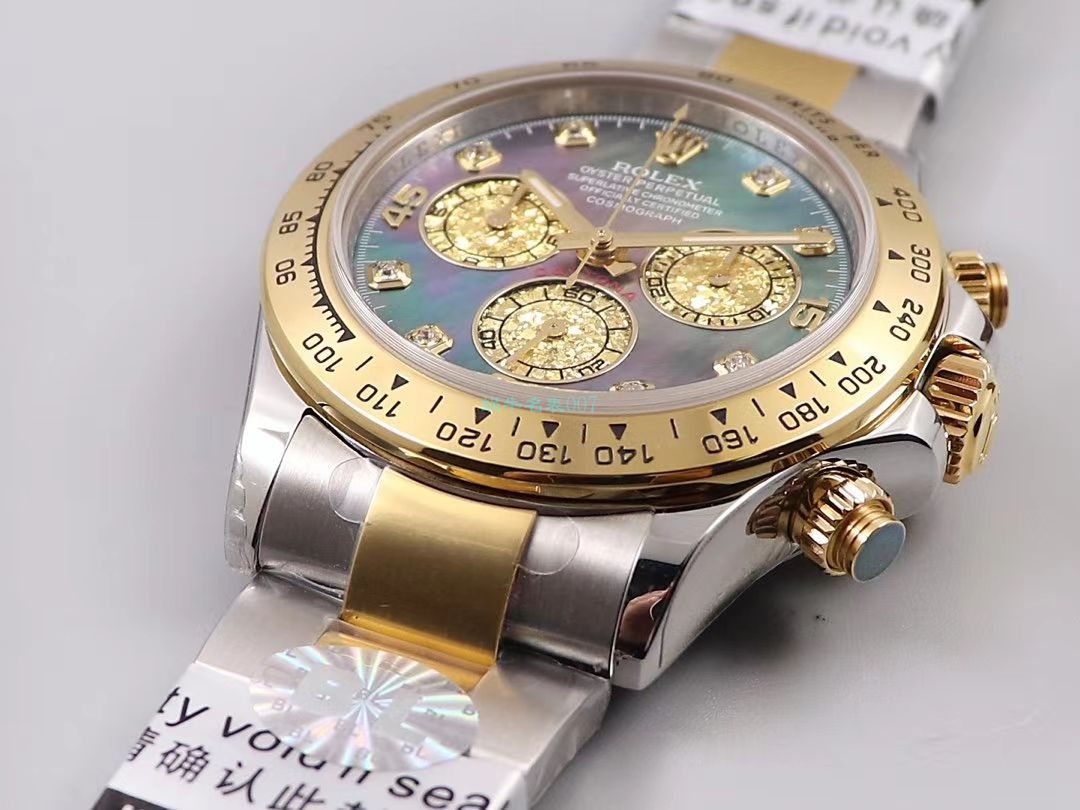 BL Factory 珍珠母贝面 Rolex 精仿手表 Ditongna 系列m116503-0009,m116509-0064 wrist watch  / R617