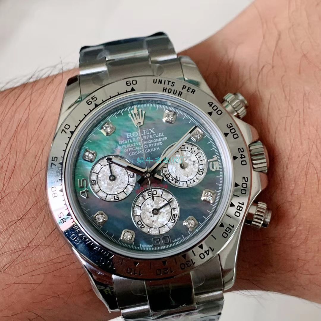 BL Factory 珍珠母贝面 Rolex 精仿手表 Ditongna 系列m116503-0009,m116509-0064 wrist watch  / R617