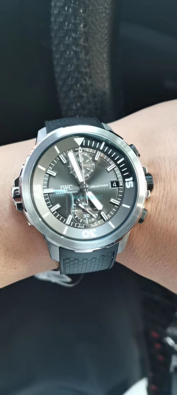 V6 Factory  top 复刻高仿手表 IWC 海洋时计鲨鱼特别限量版IW379506 wrist watch  / WG523