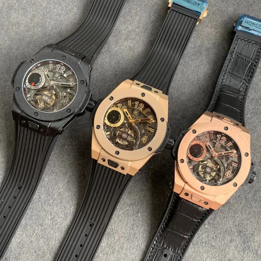 MJ Factory 高仿 hublot BIG BANG Tourbillon 手表405.MX.0138.RX，405.OX.0138.LR，405.CI.0110.RX wrist watch  / YB097