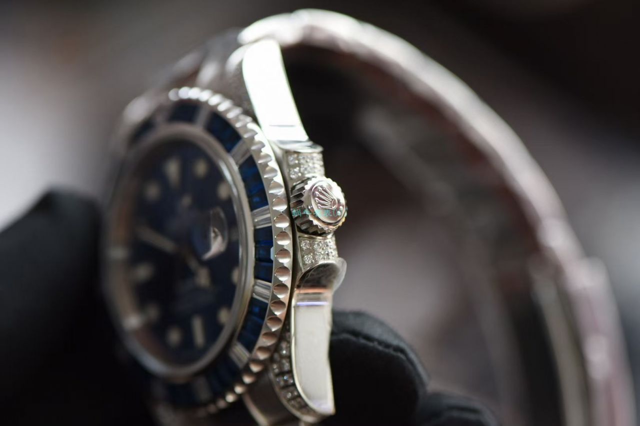 GM Factory 超A高仿手表 Rolex 罗志祥同款后钻蓝钻鬼 / R618