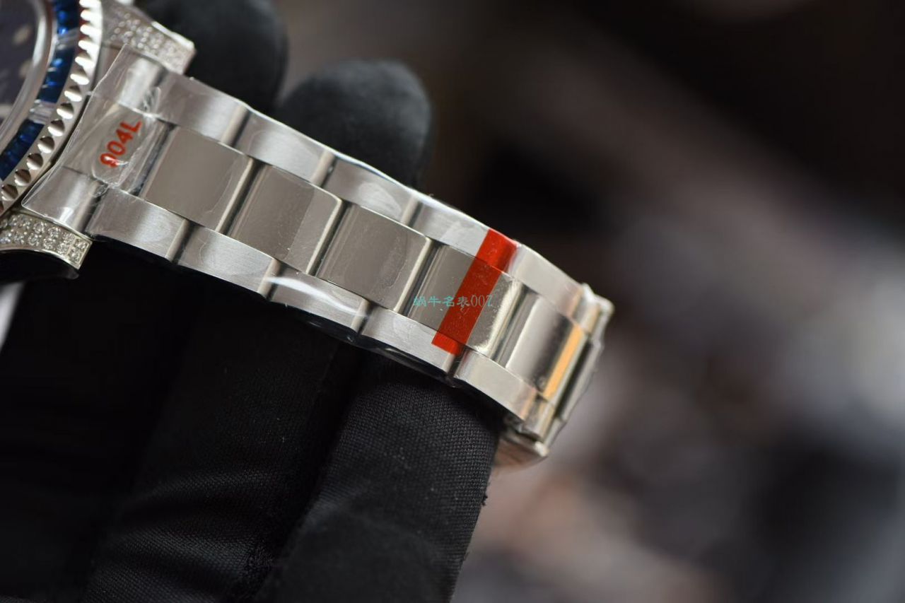 GM Factory 超A高仿手表 Rolex 罗志祥同款后钻蓝钻鬼 / R618