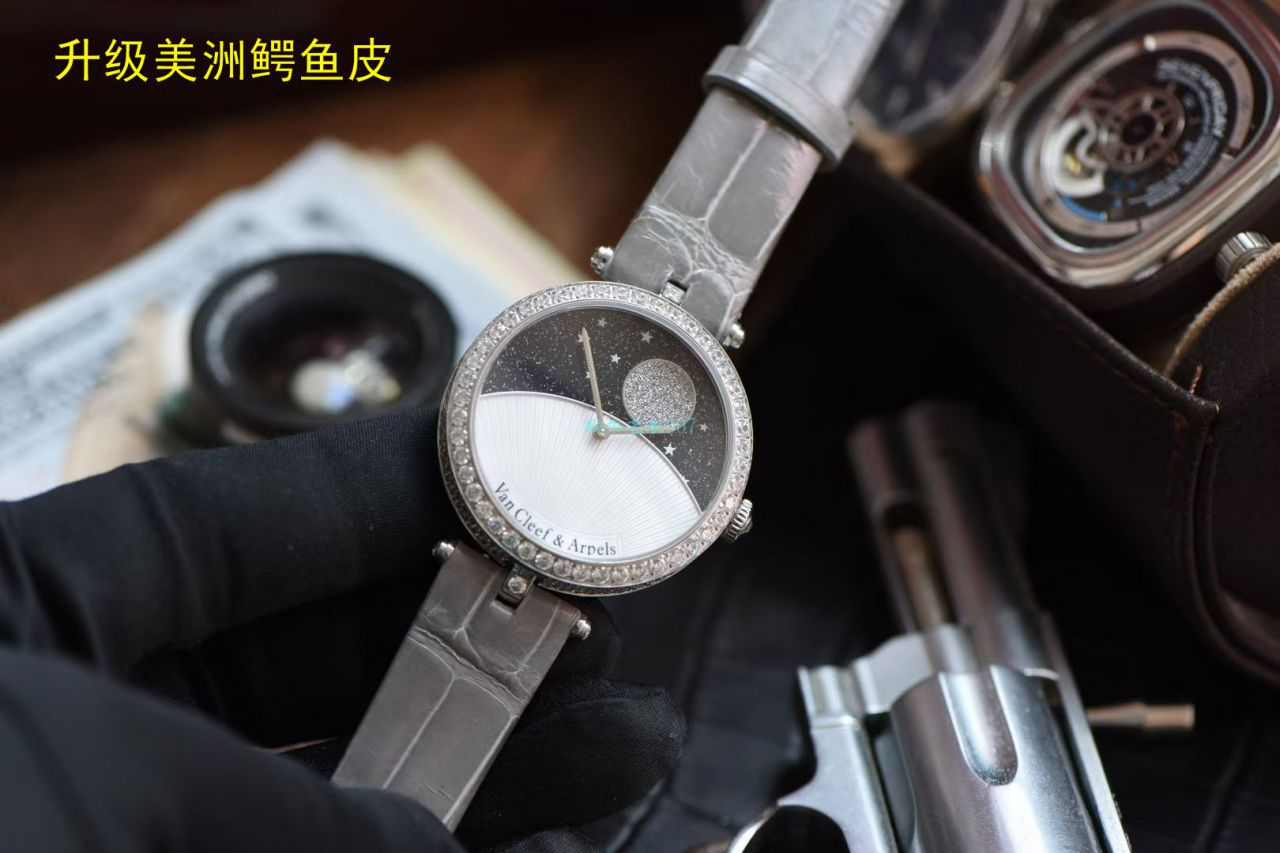 梵克雅宝 top 复刻高仿女装诗意复杂功能系列VCARN25800 wrist watch  / VCA09