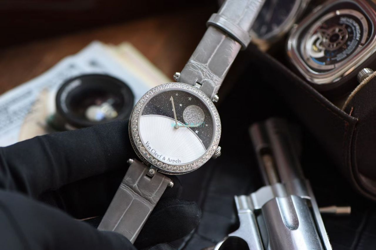V&A Factory 超A高仿女士手表梵克雅宝诗意复杂功能系列VCARN25800 wrist watch  / VA10