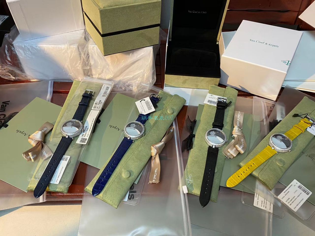 V&A Factory 超A高仿女士手表梵克雅宝诗意复杂功能系列VCARN25800 wrist watch  / VA10