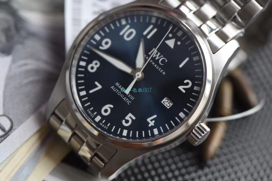 视频讲解V7 Factory 超A高仿IWC IWC 飞行员 MARK XVII IW327011 wrist watch  / WG371V7