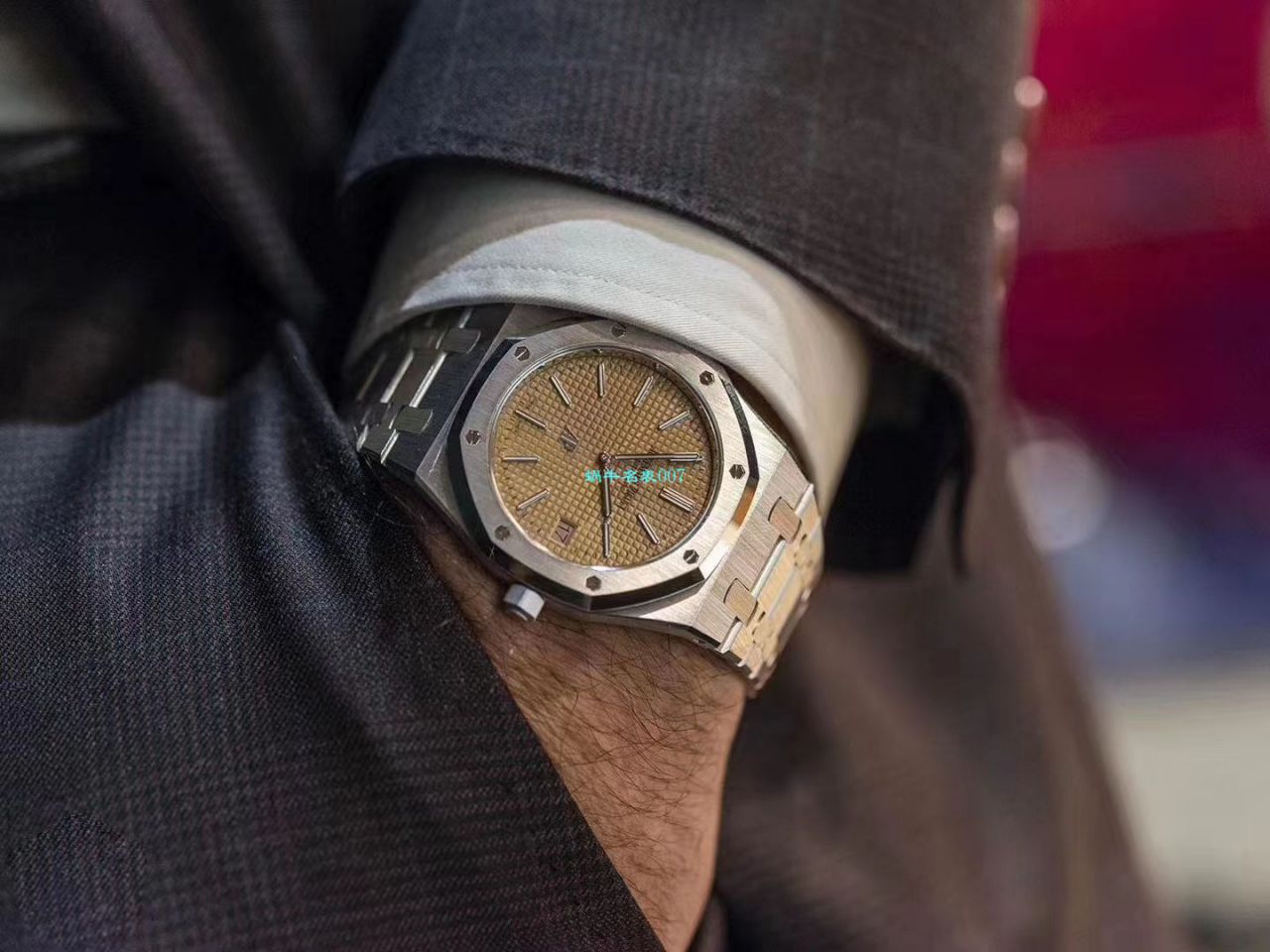 XF Factory  top 复刻AP手表Audemars Piguet 皇家橡树高仿15202BC.OO.1240BC.01 wrist watch  / AP205