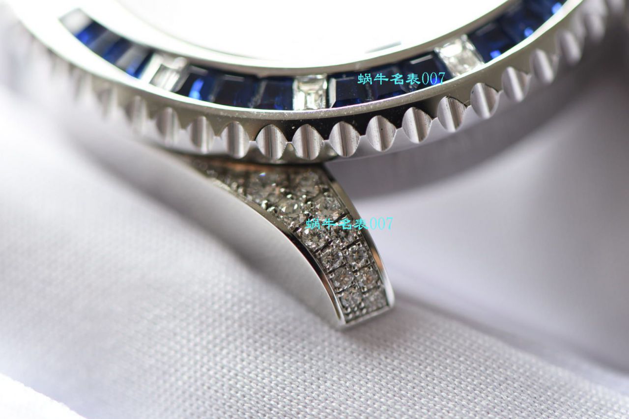 独家【 copy customized 真钻蓝水鬼罗志祥同款】 Rolex  top 复刻高仿 Submariner 型116619LB-97209手表 / R620