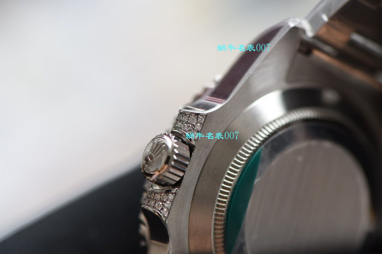 独家【 copy customized 真钻蓝水鬼罗志祥同款】 Rolex  top 复刻高仿 Submariner 型116619LB-97209手表 / R620