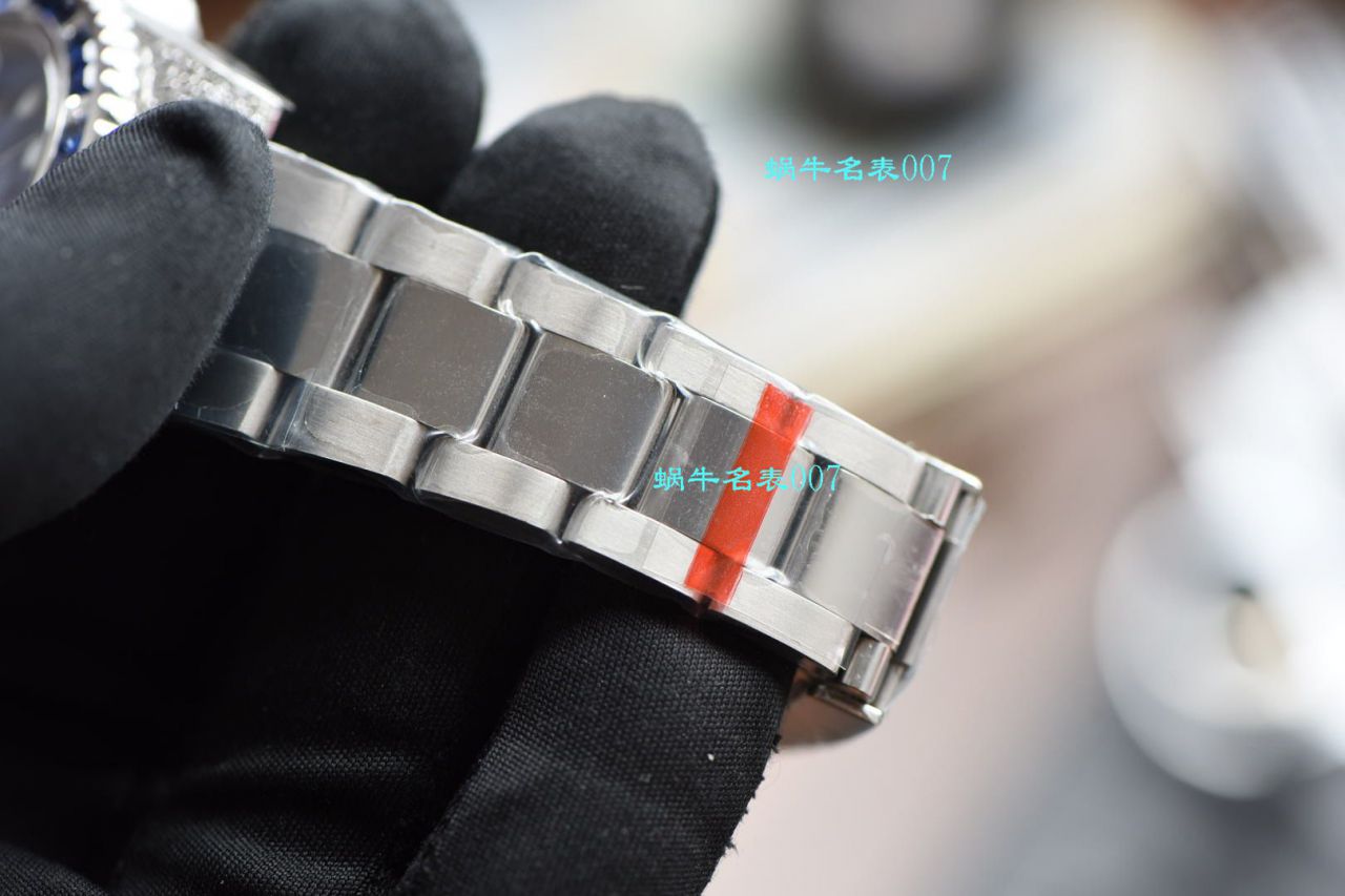 独家【 copy customized 真钻蓝水鬼罗志祥同款】 Rolex  top 复刻高仿 Submariner 型116619LB-97209手表 / R620