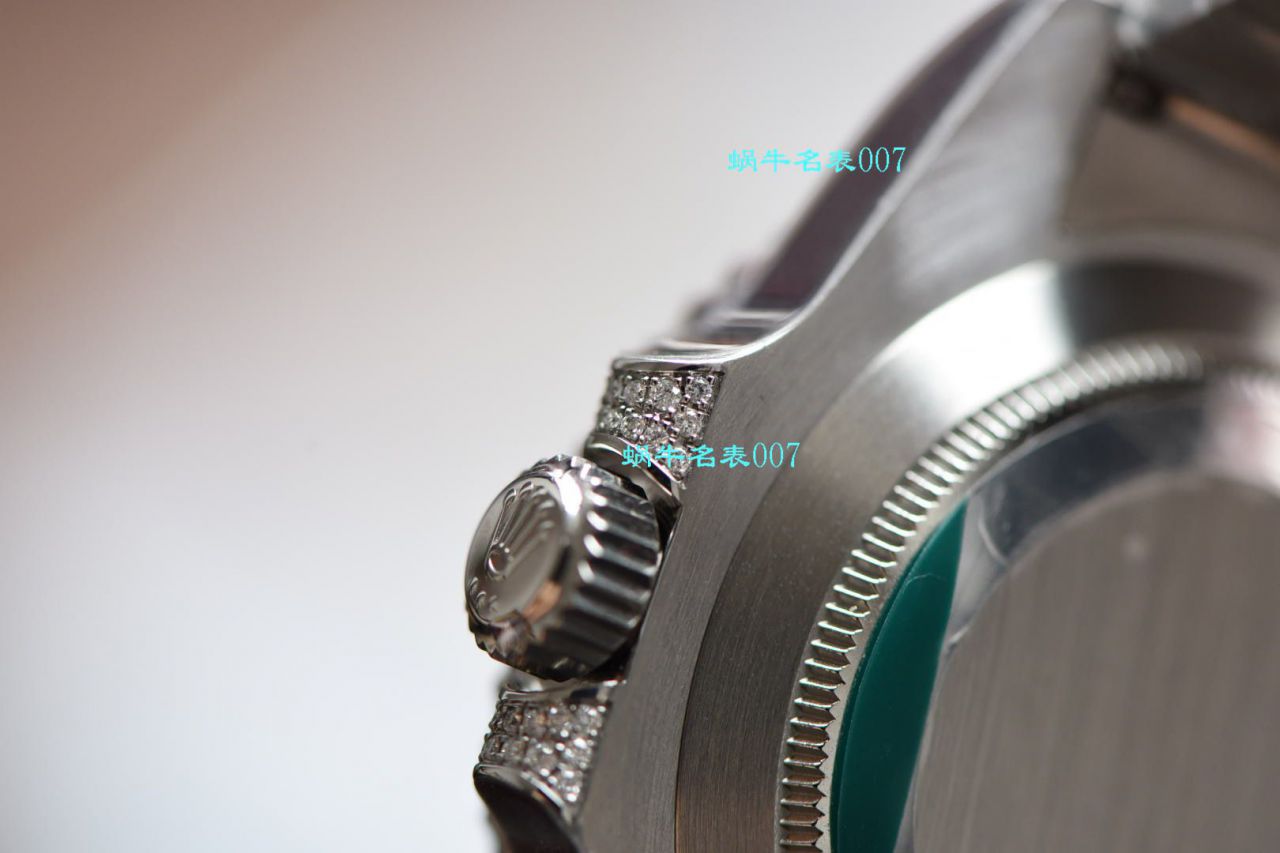 独家【 copy customized 真钻蓝水鬼罗志祥同款】 Rolex  top 复刻高仿 Submariner 型116619LB-97209手表 / R620