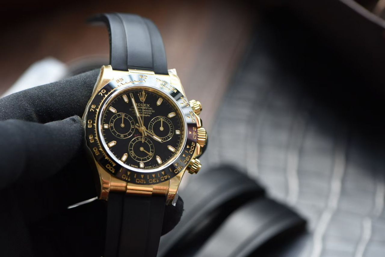 N Factory 超级CAL.4130 Movement  Rolex  Cosmograph Daytona  Ditongna 系列复刻高仿手表m116518ln-0043 wrist watch  / R590