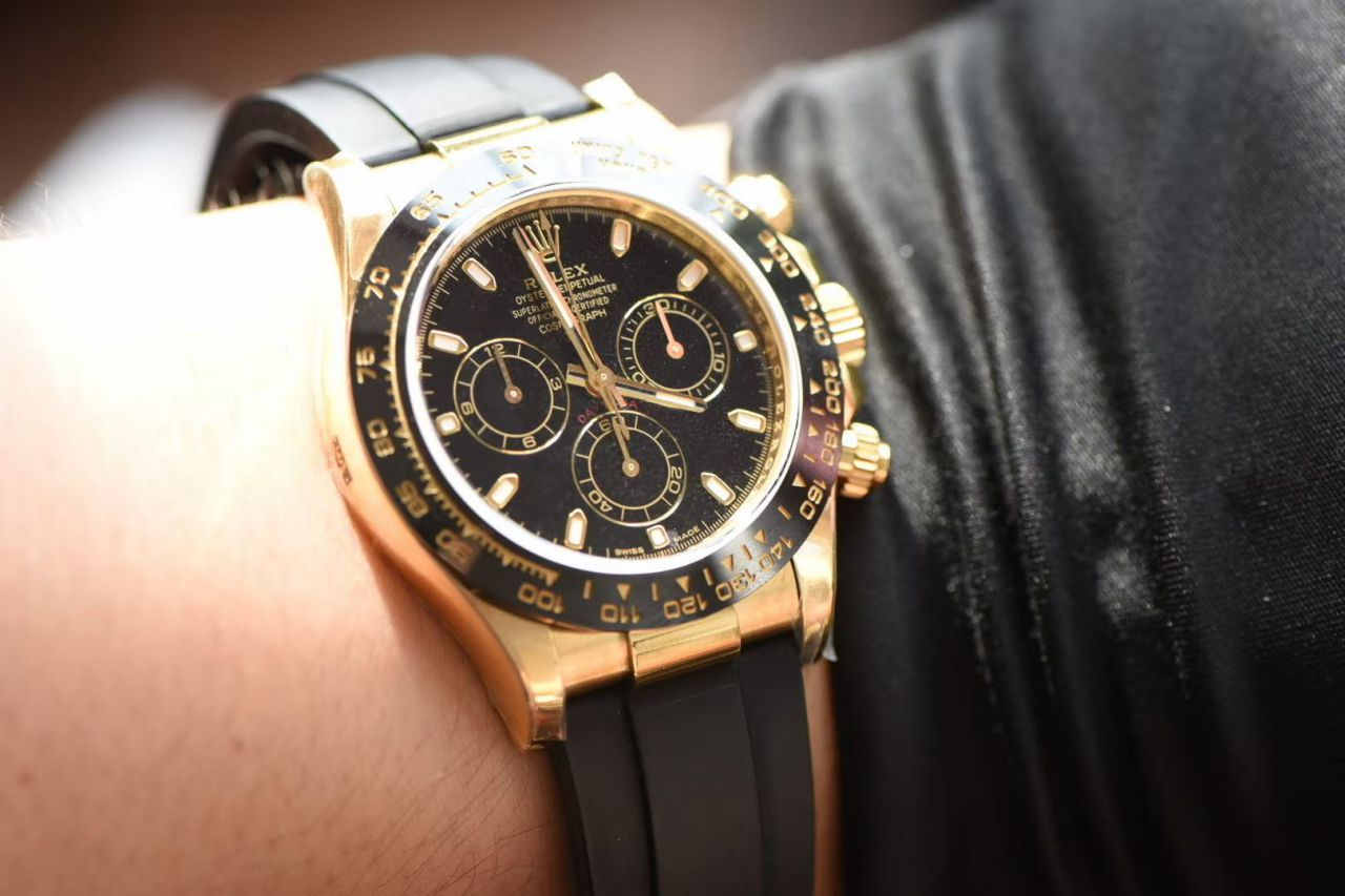 N Factory 超级CAL.4130 Movement  Rolex  Cosmograph Daytona  Ditongna 系列复刻高仿手表m116518ln-0043 wrist watch  / R590