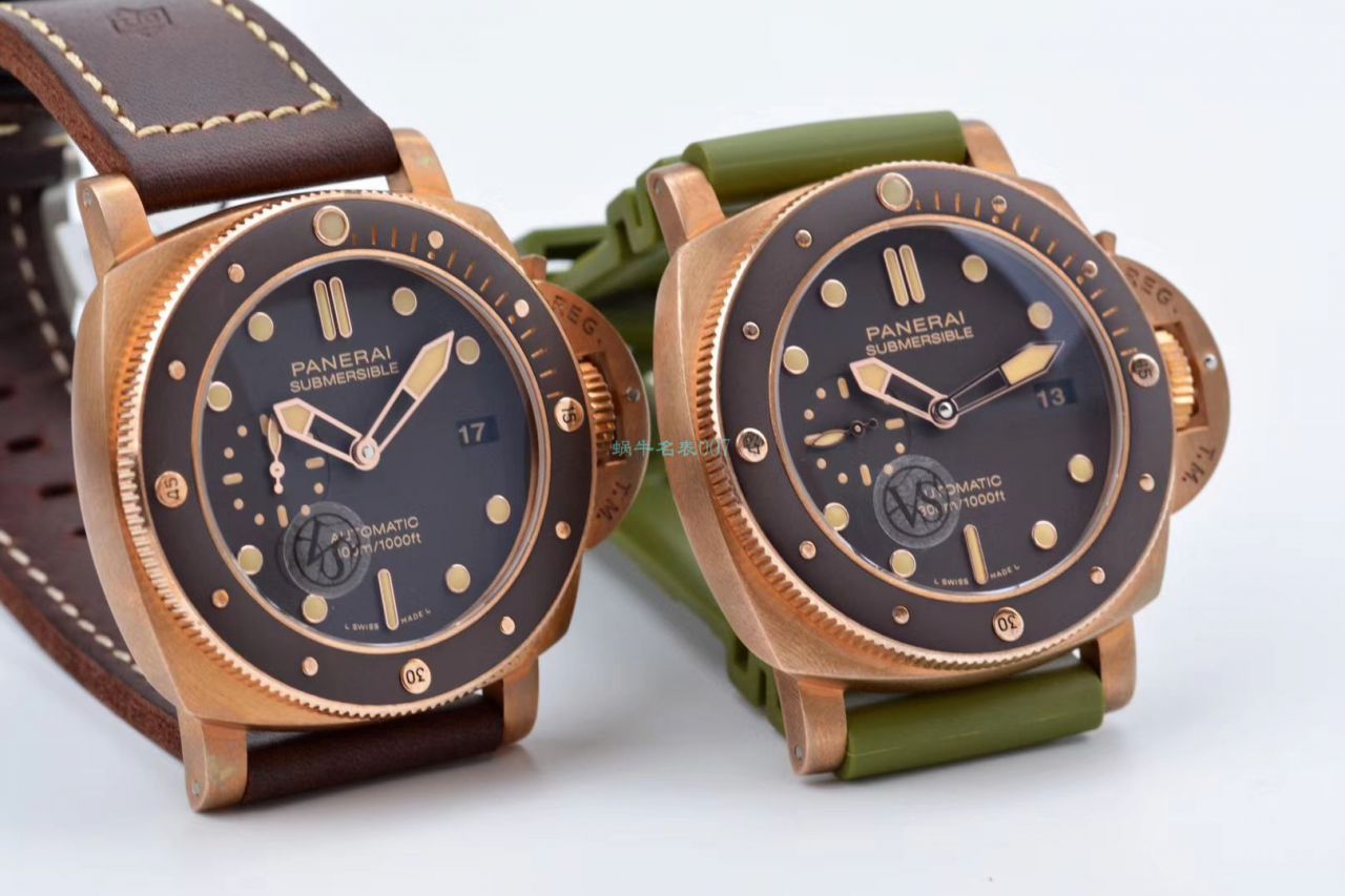 【 Video analysis 】VS Factory Panerai 青铜超A高仿手表潜行系列PAM00968 wrist watch  / PAM968VSB